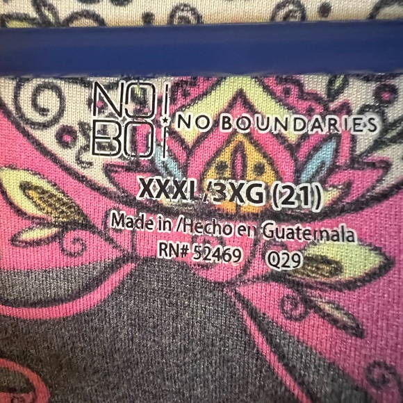 Sugar Skull Print Shirt 3X - Picture 5 of 5